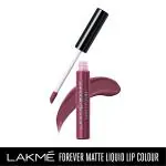 Lakme Forever Matte Liquid Lip Colour Mauve Ecstasy 5.6 Ml