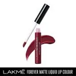 Lakme Forever Matte Liquid Lip Colour Red Sangria 5.6 Ml