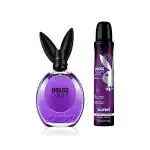 Playboy Endless Night For Women Gift Set (Eau de Toilette 90ml + Body Spray 150ml) 240 ml