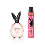 Playboy Generation For Women Gift Set (Eau de Toilette 90ml + Body Spray 150ml) 240 ml