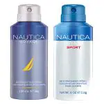 Nautica Voyage + Voyagesport Deo Combo Set - Pack of 2 300 ml