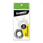 Glimmer Wire Hair Elastic Band set of 3 3's