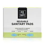Pee Safe Reusable Sanitary Pads (Regular 3's + Overnight 1's)