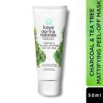 Kaya Charcoal & Tea Tree Mattifying Peel-Off Mask 50 ml