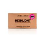Makeup Revolution Highlighter Palette Highlight 15 gm