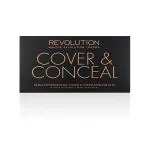 Makeup Revolution Ultra Cover and Concealer Palette Light - Medium 10 gm