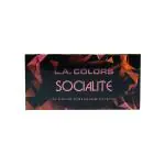 L.A. Colors 20 Color Eyeshadow Palette - Socialite 22 gm