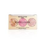 Revolution Pro Blush & Glow Palette Rose Glow 8.4 gm