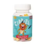 Kiddoze Calcium & Vitamin D3 Gummies - Strawberry & Orange Flavour 60's
