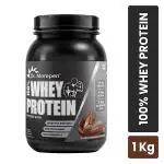Dr. Morepen Muscle Food 100% Whey Protein Powder - Double Chocolate 1 kg