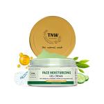 TNW The Natural Wash Face Moisturising Gel Cream with Green Tea, Cucumber, Vitamin E and Hyaluronic Acid for Oil Free, Soft and Hydrated Skin 50gm