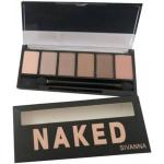 Sivanna Colors 6 Color Naked Eyeshadow Palette - HF312 02 07 gm