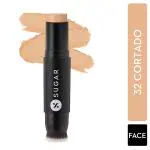 SUGAR Cosmetics Ace Of Face Foundation Stick - 32 Cortado (Medium Golden Undertone) 12 gm