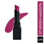 SUGAR Cosmetics Nothing Else Matter Longwear Lipstick - 07 Hidden Magenta (Magenta Pink) 3.5 gm