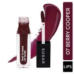 SUGAR Cosmetics Time To Shine Lip Gloss - 07 Berry Cooper 4.5 gm