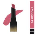 SUGAR Cosmetics Nothing Else Matter Longwear Lipstick - 24 Rose Call (Nude Rose) 3.5 gm