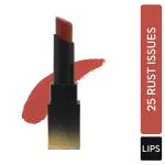 SUGAR Cosmetics Nothing Else Matter Longwear Lipstick - 25 Rust Issues (Rusty Peach/Coral Rose) 3.5 gm