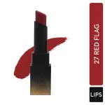SUGAR Cosmetics Nothing Else Matter Longwear Lipstick - 27 Red Flag (Bright Red/Blood Red) 3.2 gm