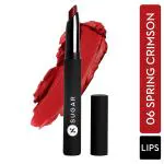 SUGAR Cosmetics Matte Attack Transferproof Lipstick - 06 Spring Crimson (Crimson Red) 2 gm