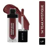 SUGAR Cosmetics Smudge Me Not Liquid Lipstick - 14 Teak Mystique (Warm Brown) 4.5 ml
