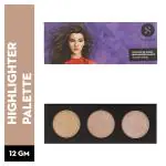 SUGAR Cosmetics Contour De Force Highlighter Palette - 01 Glow Genius 12 gm