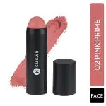 SUGAR Cosmetics Face Fwd Blush Stick - 02 Pink Prime (Rose Pink) 7 gm