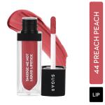 SUGAR Cosmetics Smudge Me Not Liquid Lipstick - 44 Preach Peach (Peach Pink) 4.5 ml