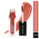 SUGAR Cosmetics Time To Shine Lip Gloss - 01 Penelope Peachstop 4.5 ML