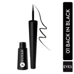 SUGAR Cosmetics Gloss Boss 24HR Eyeliner - 01 Back In Black (Black) 2.5 gm
