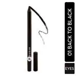 SUGAR Cosmetics Stroke Of Genius Heavy-duty Kohl - 01 Back To Black (Black) 1.2 gm