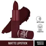 Insight Cosmetics Make Up Essentials Matte Lipstick - A23 Majestic Maroon 4.2gm
