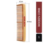 Buy Keya Seth Neem Wooden Comb Wide Tooth - Men and Women Online at ...
