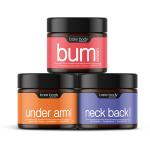 Bare Body Essentials Perfect Body Combo - Underarm Cream 50g, Bum Cream 60g & Neck Back Cream 50g 1's