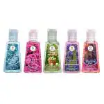 Bloomsberry Hand Sanitizer Combo Pack 30 ml (Bubble Kiss + Crispy Air + Winter Glow + Green Apple + Lavendar)