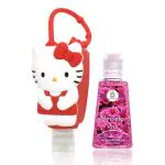 Bloomsberry Sanitizer Combo Pack (Hello Kitty Holder + Crispy Air) 30 ml