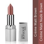 Bonjour Paris Premium Go Creative Dual Satin Matte Lipsticks (Brown/Nude Brown) 4.2 gm