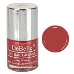 DeBelle Gel Nail Lacquer Scarlet Ruby Pastel Burgundy Nail Polish 8 ml