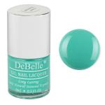 DeBelle Gel Nail Lacquer French Hydrangea Midtone Green Nail Polish 8 ml