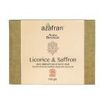 Azafran Active Botanicals Licorice & Saffron Skin Brigh Bath Bar 100 gm