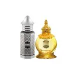 Ajmal Asher Concentrated Perfume Oil Oriental Attar And Mukhallat AL Wafa Concentrated Perfume Oil Oriental Musky Attar 24 ml