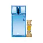 Ajmal Blu EDP Aquatic Woody Perfume And Impress Concentrated Perfume Oil Citrus 100 ml