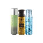 Ajmal 1 Nightingale, 1 Aurum Femme And 1 Avid Deodorants Pack of 3 200 ml