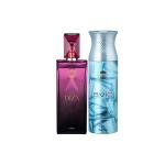 Ajmal Diza EDP Fruity Floral Perfume And Avid Homme Deodorant Aquatic Woody Fragrance 300 ml