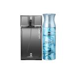 Ajmal Kuro EDP Aromatic Spicy Perfume And Avid Homme Deodorant Aquatic Woody Fragrance 290 ml
