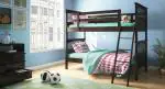 Urban Ladder Barnley Bunk Bed Dark Walnut (Finish: Dark Walnut | Storage: Without)
