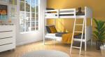 Urban Ladder Hiddensee Bunk Bed (Colour : White)