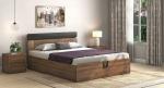 Urban Ladder Aruba Hydraulic Bed (Bed Size: King : Finish: Classic Walnut)