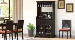 Urban Ladder Riveria Solid Wood Bar Cabinet (Finish : Mahogany)