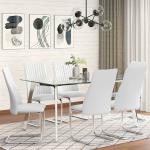 Urban Ladder Carmen 6 Seater Dining Table (Finish- Chrome)