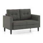 SimplyWud Winston Fabric Sofa (Sofa Material : fabric; Colour : slate grey ; Colour : 2)